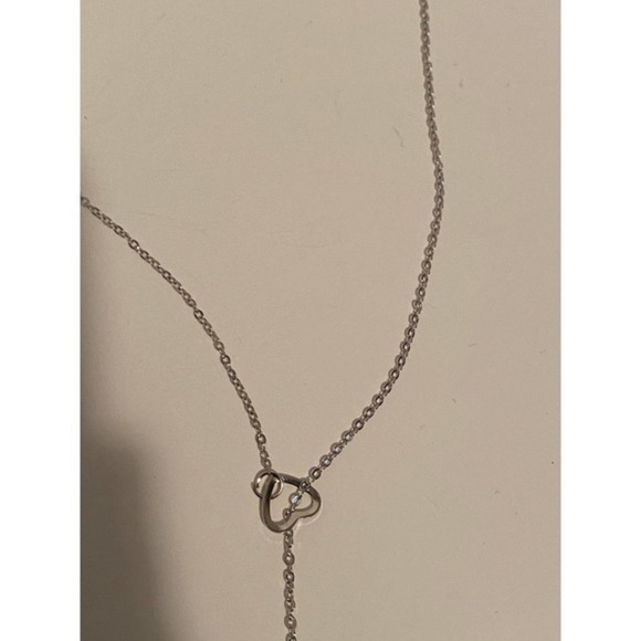 Hearts Intertwine Open Chain Necklace - Picture 6 of 6